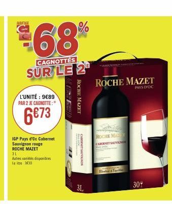 Cabernet Sauvignon Roche Mazet