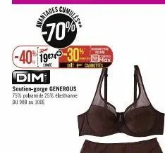 soutien-gorge dim