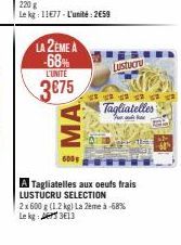 tagliatelles Lustucru