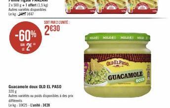 guacamole Old El Paso