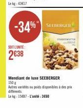 promos Seeberger