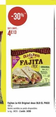 fajitas Old El Paso