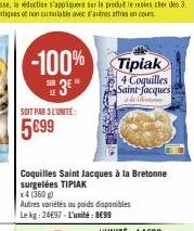 coquilles Saint-Jacques Tipiak