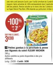 gambas Fleury Michon