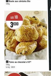 pains au chocolat 