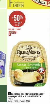 fondue RichesMonts