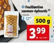 5400300  produit  ⓒfeuillantine saumon-épinards (2)  13.99 