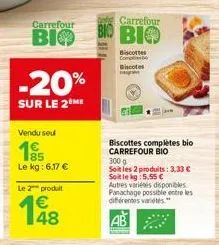 biscottes carrefour