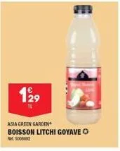 129  1l  asia green garden  boisson litchi goyave  rm.5006662 