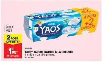 yaourt nature nestlé