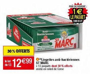 lingettes St marc