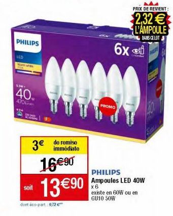 ampoule led Philips