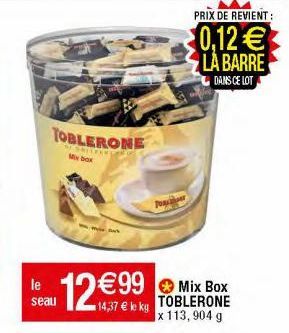 chocolats Toblerone