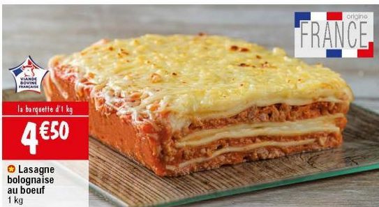 lasagne bolognaise