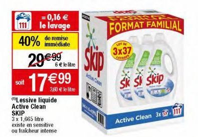 lessive liquide Skip