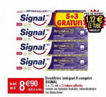 dentifrice Signal