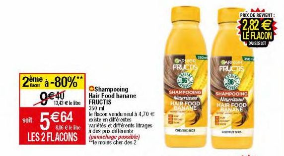 shampoing Fructis