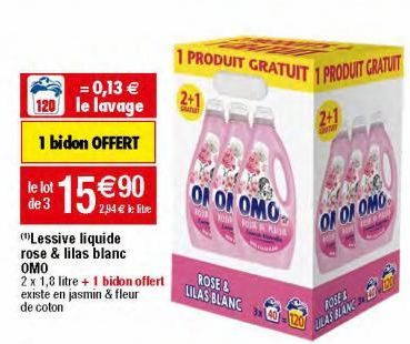 lessive liquide Omo