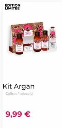 edition limitée  kit argan coffret 1 piece(s)  9,99 € 