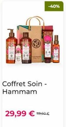 E  Coffret Soin - Hammam  -40%  29,99 € *9,60€ 
