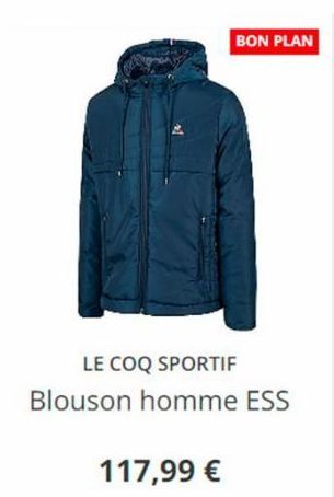 Promo blouson homme Le Coq Sportif Intersport