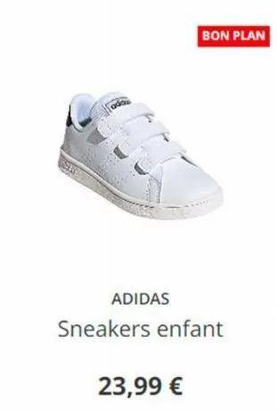 adidas  sneakers enfant  23,99 €  bon plan 