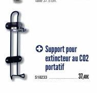 S18233  ✪ Support pour extincteur au CO2 portatif  37,40€ 