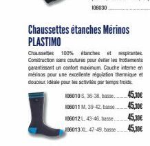 chaussettes 3M