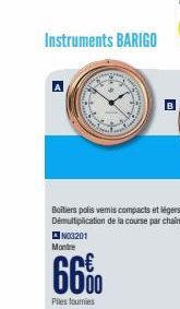 Instruments BARIGO  A  Montre  66%  Piles fournies  10 