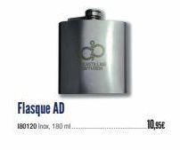 Flasque AD  180120 inox, 180 mà.  CASTILLAN  10,95€ 