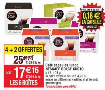 capsules de café Nescafé