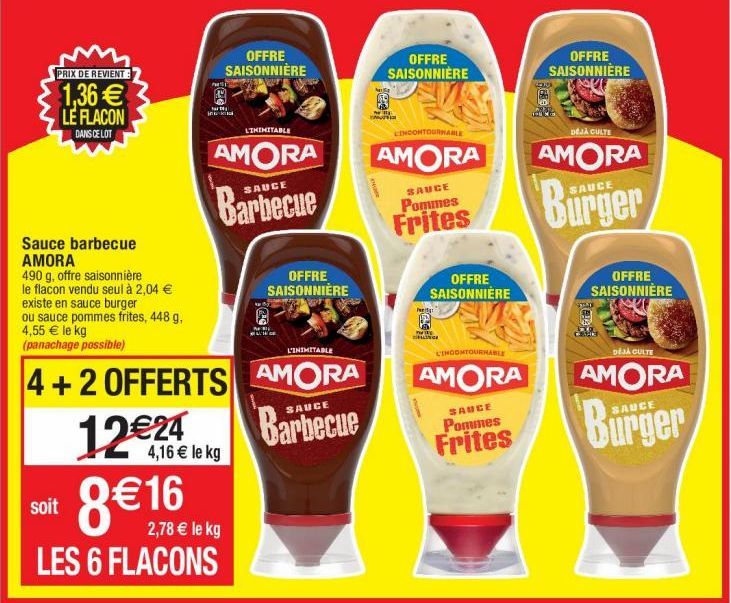 sauce barbecue Amora