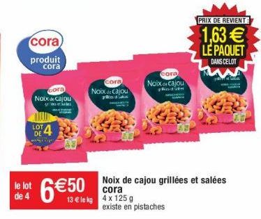 noix de cajou Cora