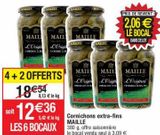 Cornichons Maille offre à 3,09€ sur Cora