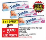 Sèche-linge Soupline offre à 2,99€ sur Cora