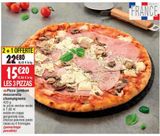 Pizza offre à 7,6€ sur Cora