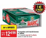 Lingettes de nettoyage St marc offre à 12,99€ sur Cora
