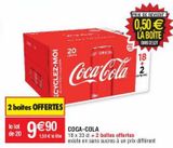Coca-cola offre à 9,9€ sur Cora