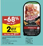 Charcuterie Aoste offre à 3,29€ sur Leader Price