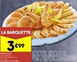Crevettes cuites offre à 3,99€ sur Leader Price
