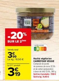 pommes de terre Carrefour