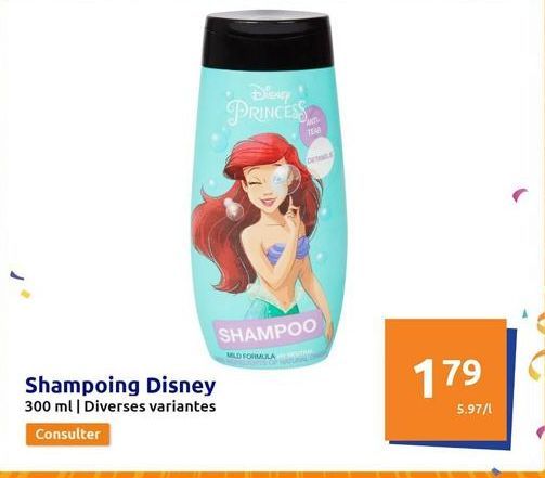shampoing Disney