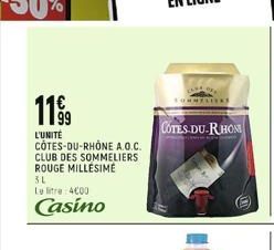 promos Côtes du Rhône