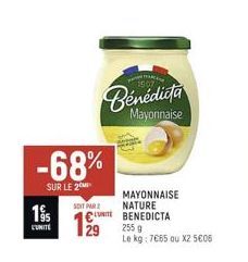 mayonnaise Bénédicta
