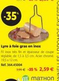 Foie gras  offre sur Mathon