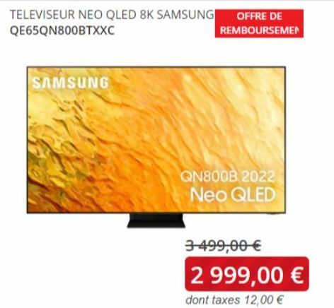 téléviseur Samsung