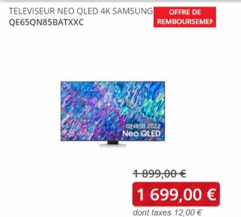 téléviseur Samsung