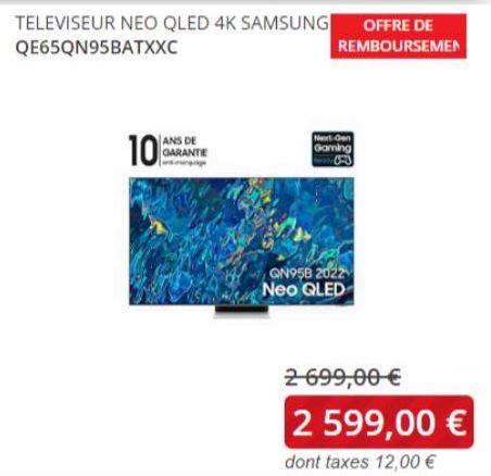 téléviseur Samsung