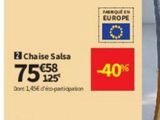 Chaise Salsa offre à 75,58€ sur Conforama