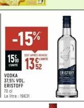 vodka Eristoff